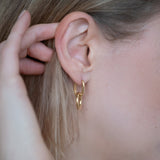 Creole Evig - 18K Gold Vermeil - Ohrringe - eva før