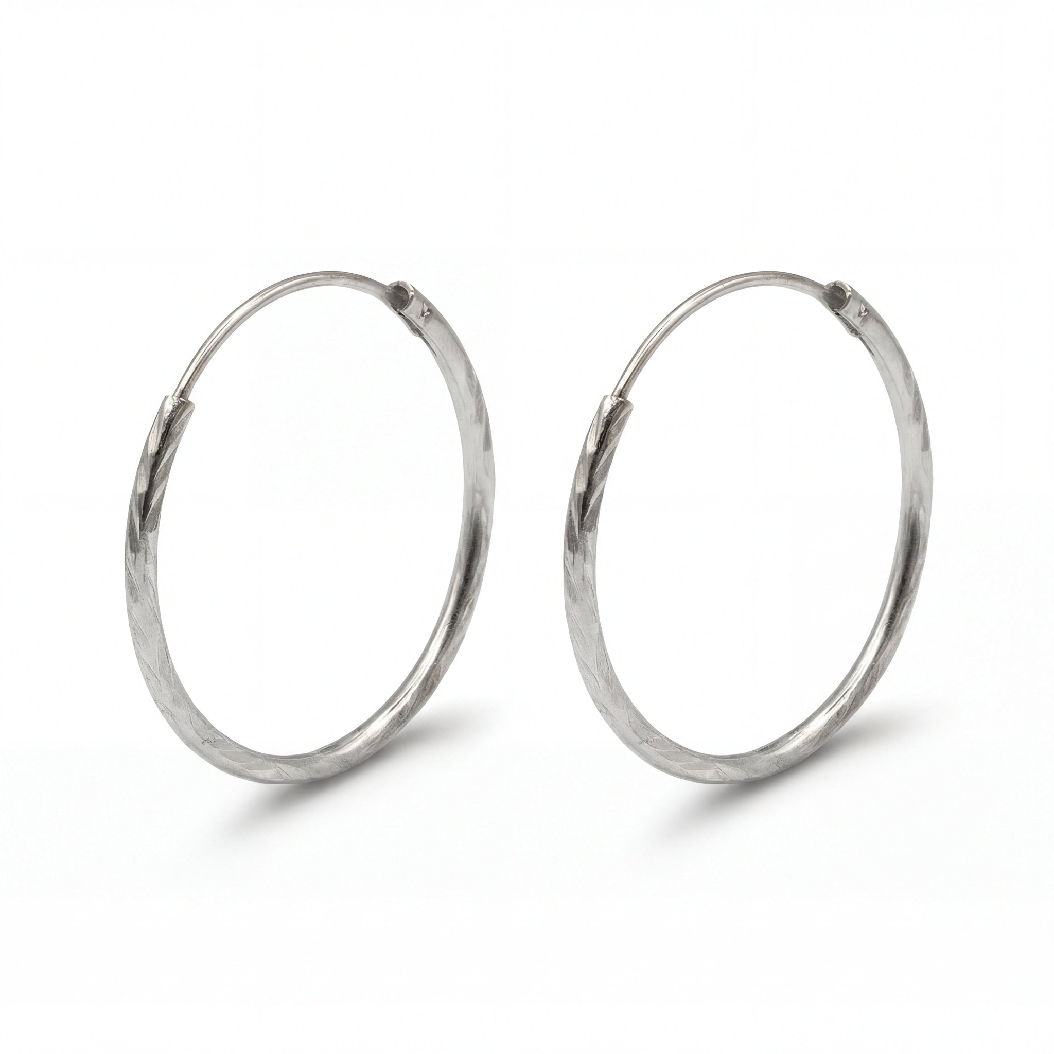 Creole Luma mit Diamantschliff - Ohrringe - eva før