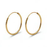 Creole Luma mit Diamantschliff - Ohrringe - eva før