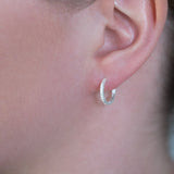 Gehämmerte Creole Alva Mini - Ohrringe - eva før