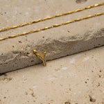 Kette Cirra mit Buchstabenanhänger Milo - Anhänger - eva før