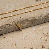 Kette Cirra mit Buchstabenanhänger Milo - Anhänger - eva før