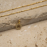 Kette Cirra mit Buchstabenanhänger Milo - Anhänger - eva før