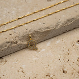 Kette Cirra mit Buchstabenanhänger Milo - Anhänger - eva før