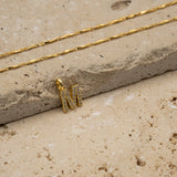 Kette Cirra mit Buchstabenanhänger Milo - Anhänger - eva før