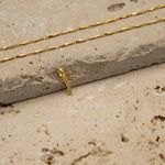 Kette Cirra mit Buchstabenanhänger Milo - Anhänger - eva før