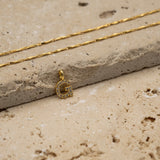 Kette Cirra mit Buchstabenanhänger Milo - Anhänger - eva før