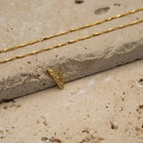 Kette Cirra mit Buchstabenanhänger Milo - Anhänger - eva før