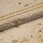 Kette Cirra mit Buchstabenanhänger Milo - Anhänger - eva før