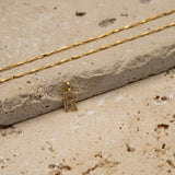 Kette Cirra mit Buchstabenanhänger Milo - Anhänger - eva før