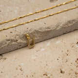 Kette Cirra mit Buchstabenanhänger Milo - Anhänger - eva før