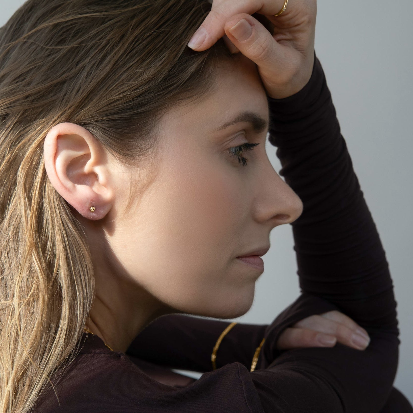 Mini Knoten Ohrstecker Niva - Ohrstecker - eva før