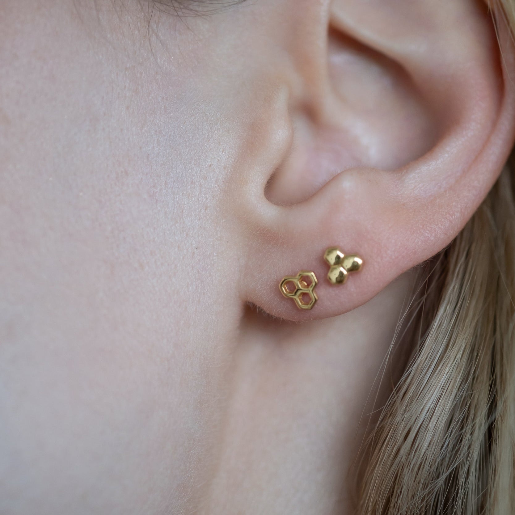 Ohrstecker Hexa II - Ohrstecker - eva før