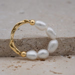 Perlenring Sanna • onesize - Ringe - eva før