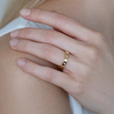 Ring Ellis - 18K Gold Vermeil - Ringe - eva før